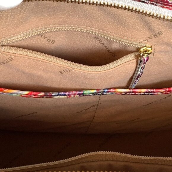 Brahmin Disco Melbourne Medium Asher Croc Embossed Tote NWT - Picture 13 of 16